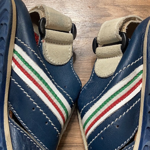 Dolce & Gabbana Junior Italian Sandals Slides Leather Vero Cuoio Kids Size 36 - Picture 9 of 9